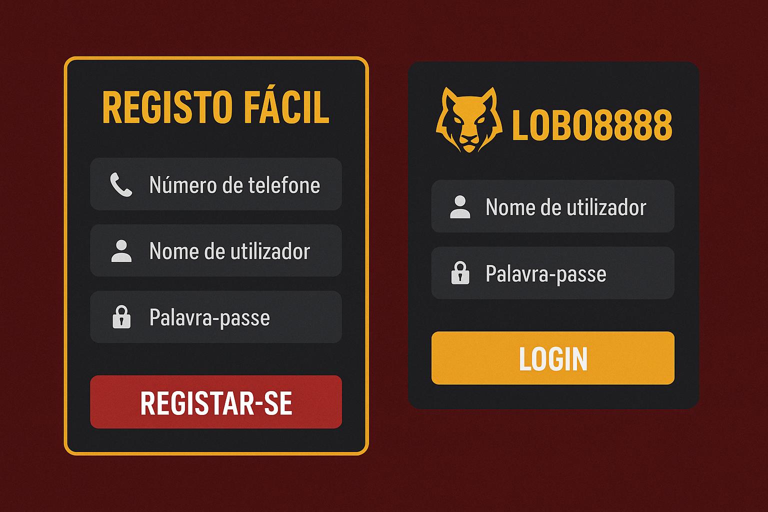 Não Perca tempo, o rRgistro na site lOBO8888