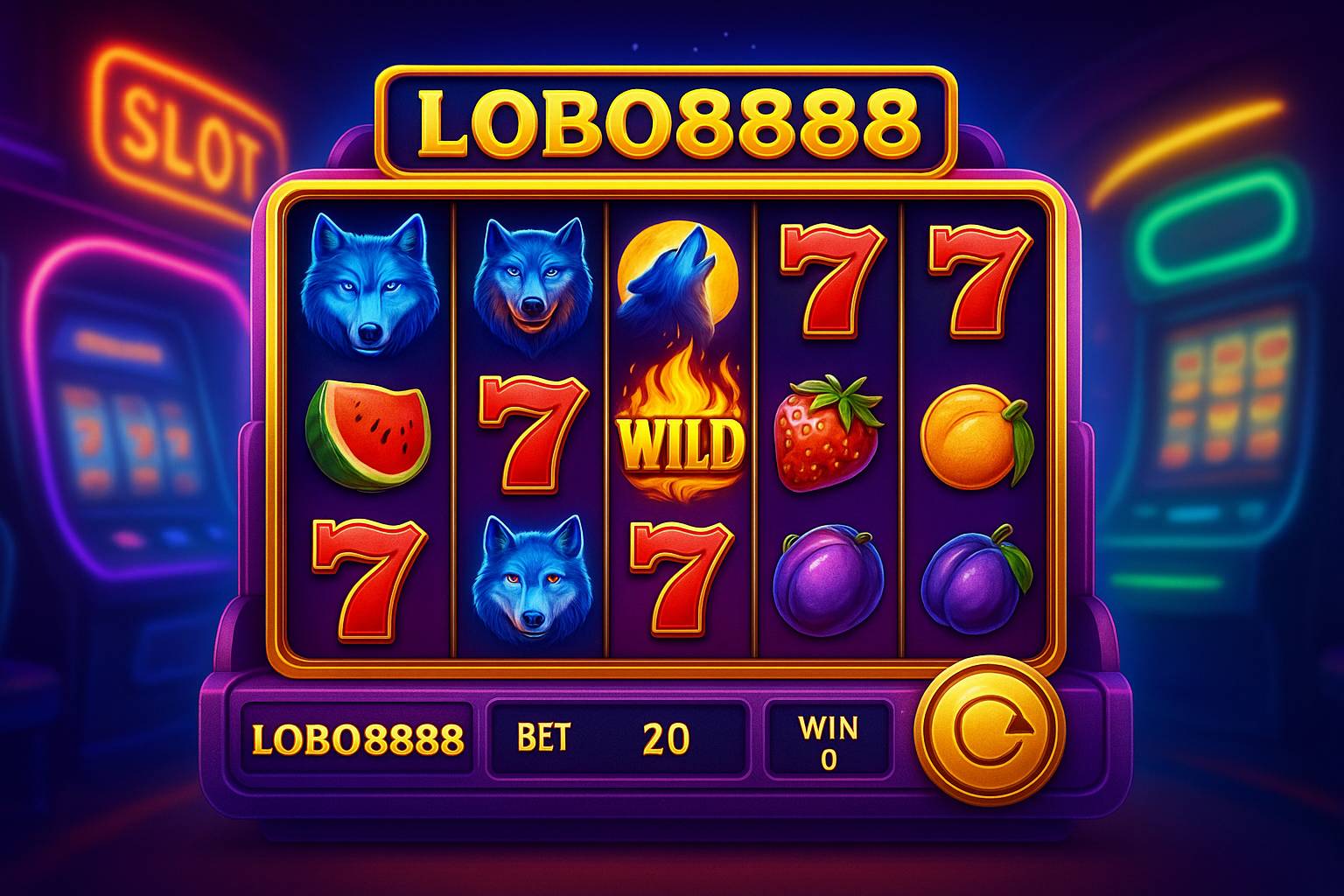 Explore o mundo das slot machines no  lOBO8888Casino